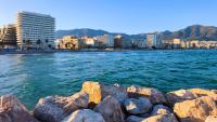 Apartamento Stella Maris en 1º Línea de playa con vistas Mar y AC en Fuengirola Boliches - Ferienwohnung Fuengirola