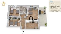 KRelax Black Forest - 3 Bedrooms - 6 Guests - Terrace - Parking - Smart TV - Near Thermal Baths - Nature - Chambres d'hôtes Bad Wildbad