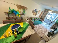 Sacada vista mar, famílias ou home office, wi fi rápido, climatizado - B&B Camboriú