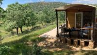 Luxe pipowagens op Finca El Zorro Holandés - B&B Garcíaz