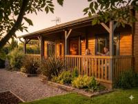 The Malvern Hills, Courtyard Cabins, Barbara Cabin - Bed and Breakfast Great Malvern