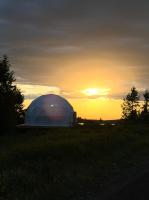 Kelly Canyon Geodesic Dome - Valley View - Chambres d'hôtes Ririe