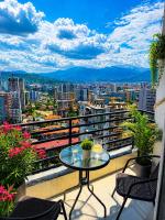 Apartment mit Blick auf die Berge