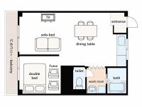 privatespace Second-Self check-in - B&B Kurume