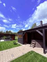 10 osobowy Bania House Okuninka rowerek wodny jacuzzi sauna 1200 m do centrum Okuninki 6 km do Włodawy - Chambres d'hôtes Włodawa