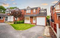 Detached House - 3 Bedrooms - 3 Bathrooms - Private Garden & Parking Plus Garage - Quiet Cul De Sac Location - Dog Friendly - Fast Wifi - Close to Motorway Access - Chambres d'hôtes Doncaster