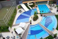 Flat com lazer completo e vista para a Serra - B&B Rio Quente