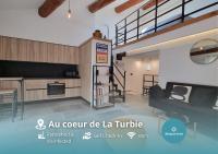 Grand loft design - Coeur du village médiéval - GO - Chambres d'hôtes La Turbie
