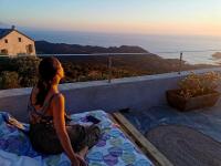 Chambre des rêves, vue exceptionnelle sur terrasse privée,la Casamatta - Ferienwohnung Centuri