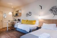 Chic 1BR for 4 Bellavista Metro & Hospital Access - Bed and Breakfast Santiago de Chile