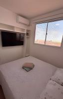 Apto 2 Qtos Wi-Fi + garagem - Vista Mar - Piscina - Chambres d'hôtes Tambauzinho