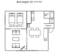 Bird Heights 101 - B&B Furano
