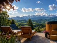 Domek Zyngierka Tatra View - balia I sauna na wyłączność - Chambres d'hôtes Boskowiny