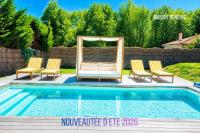 Villa Océane & jacuzzi et piscine chauffée - Ferienwohnung Sainte-Eulalie-en-Born