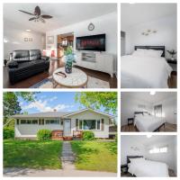 Executive family House New Air conditioner 19 minutes YYC 5 minutes Chinook Mall Walk to C Train Free Banff Park Pass 4 Bed rooms 4Queen Bed plus kids play Room - Ferienwohnung Calgary