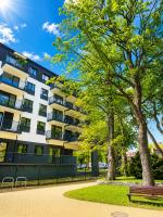 Apartament Bursztynowa Plaża Ventus Park parking klimatyzacja blisko plaży centrum - Chambres d'hôtes Świnoujście