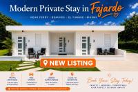 Modern Private Stay in Fajardo, PR - NEAR FERRY - BEACHES - EL YUNQUE - BIO BAY - Ferienwohnung Fajardo