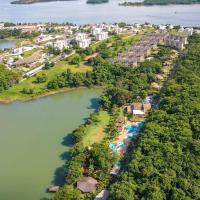 Flat 1 Quarto no Aldeia do Lago Próximo ao Lago Corumbá - B&B Caldas Novas