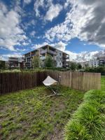 Wiślany Mokotów Apartament z ogródkiem i parkingiem - Ferienwohnung Warschau
