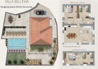 Bellevia Stone Pool Villa - Ferienwohnung Kouvélles