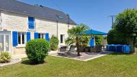 Halte détente chez Sylvie près A71 Bourges - chambres climatisées, table d'Hôtes, sauna, billard, salle ciné, parking intérieur - Chambres d'hôtes Civray