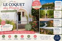 Le coquet chez Maguy Maison de ville avec jardin - B&B Besanzone
