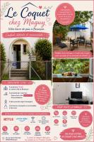 Le coquet chez Maguy Maison de ville avec jardin - B&B Besanzone