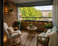 Studio mit Balkon