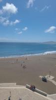 BEACHFRONT APARTMENT - Front Row, Sea View, Penthouse Feeling, Fast WiFi, Smart-TV - B&B Melenara