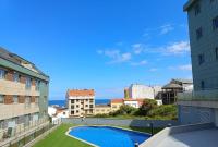 Las gaviotas,playa,piscinayparking - B&B Malpica