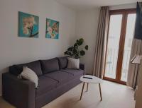 Apartment mit 1 Schlafzimmer, Balkon und Stadtblick