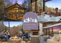 Sleeps 10 - 2-Level Deck - Hot Tub - Fire Pit - Bed and Breakfast Ellijay