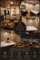 Suite mit Kingsize-Bett mit Whirlpool