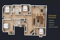 Loft harbour apartment 4BR 2Bath - 2026 newbuilt - SKB17-401 - Chambres d'hôtes Bergen