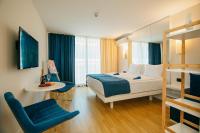 Orbi City C apartment with sea view, 2 minutes to the beach - B&B Batum