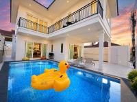CityHouse-Brand New Private Pool Villa Walk to Beach C279 - Chambres d'hôtes Jomtien