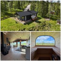 Family cabin BUDOR-60 min OSL Sauna & Hedmarksvidda - Chambres d'hôtes Løten