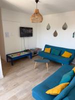 L EFFET MER 70M2 avec 2 chambres doubles avec Parking 1 voiture GRATUIT, NETFLIX disponible, Lits faits à l arrivé Serviettes de toilettes fournies - B&B Dieppe