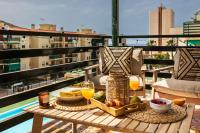 Amazing 3-bedroom apartment. Pool and sea view! - Chambres d'hôtes Los Cristianos