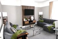 Modern Apartment, Sleeps 6, Free Parking, Fast WFI - Chambres d'hôtes Halton