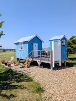 The Leveret's Lookout - Vintage Original Shepherd's Hut - Chambres d'hôtes Harwich