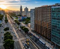 New Studio Next to the Subway with a Rooftop Pool - Bed and Breakfast Rio de Janeiro