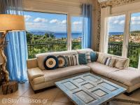 Villa Panoramic Seaview - Ferienwohnung Limniónas