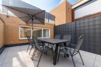 Luxus Apartment 150QM 3 SZ bis 8 Pers Terrasse Messe Düsseldorf 15 Min - Chambres d'hôtes Neuss