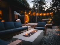 28-Acre Olympic Cabin Hot Tub Sauna Private - B&B Port Angeles