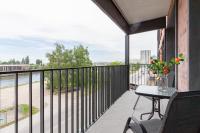 Apartly - Bulvar z widokiem na Odrę# Balkon - B&B Szczecin