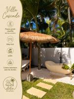 Lilie location Cascade piscine chauffée - B&B Saint-Joseph