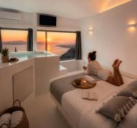 Doppelzimmer mit Whirlpool-Badewanne