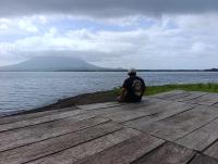 Kencho's Beach House-Sunset & Beachside stay in Ometepe - B&B El Perú