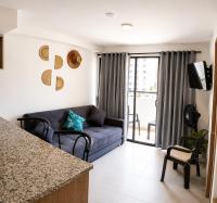 Confortable Apartamento con Balcón, Aire Acondicionado, Wifi y Parqueadero - B&B Santa Marta